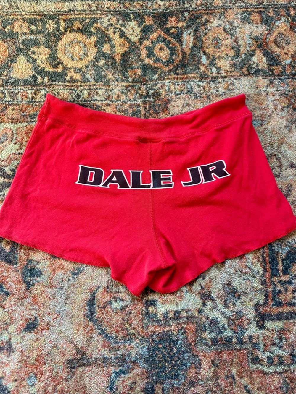 Chase Authentics Red 'DALE JR' Women's Bike Shorts